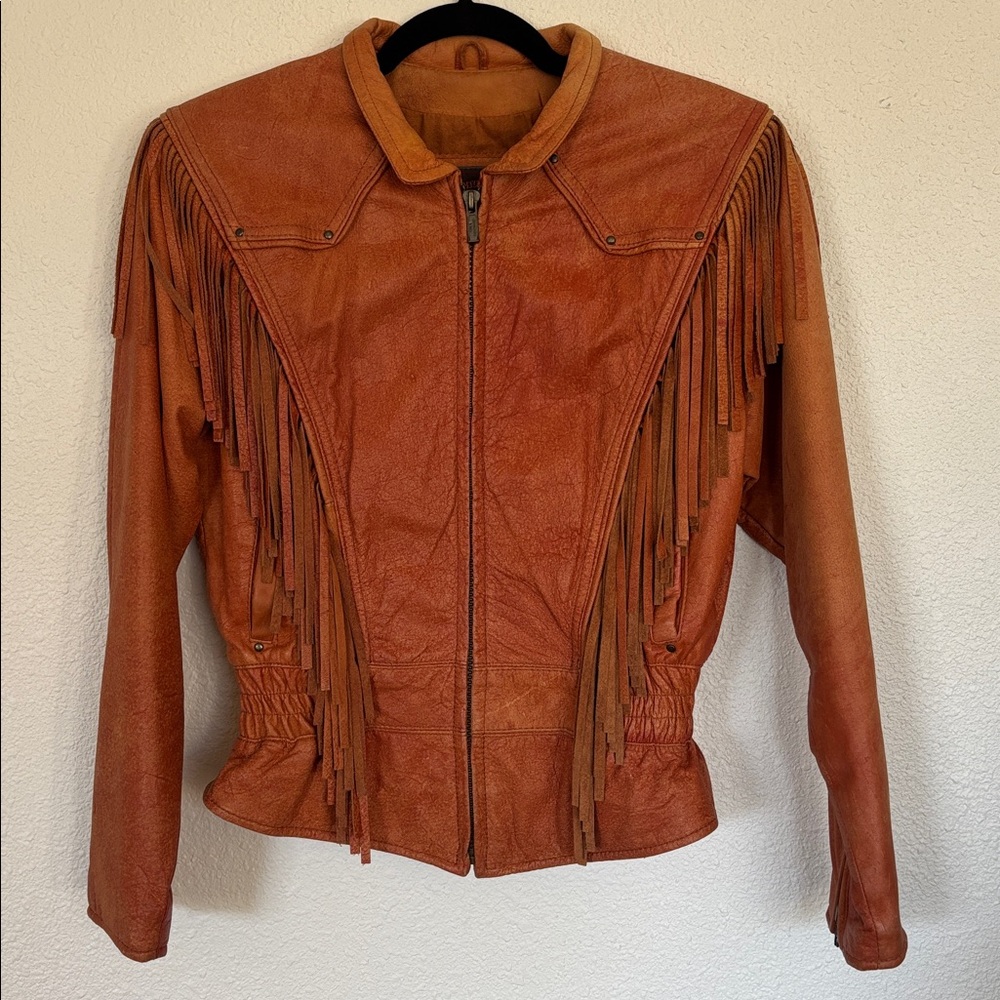 RARE Wilson’s Fringe Leather Jacket‎ - Picture 2 of 12